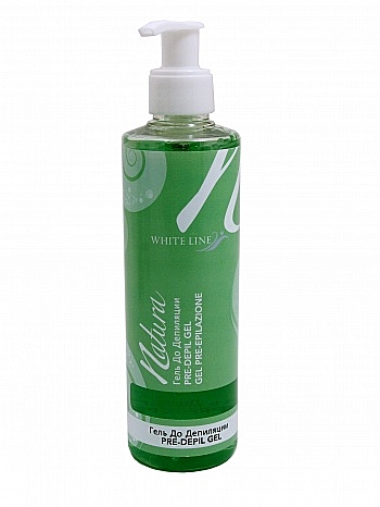 Гель до депиляции White Line Natura, Алоэ-вера 250 мл